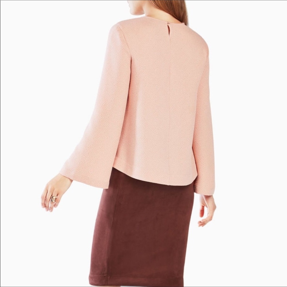 BCBGMAXAZRIA Tracey Angel Sleeve Top - Picture 3 of 5